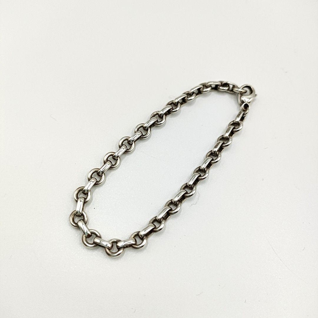 Tiffany & Co. ティファニー SV925 シルバー チェーンブレスレット 