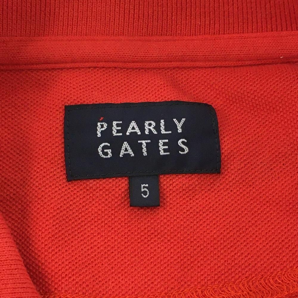 パーリーゲイツ×スヌーピー 鹿の子ポロシャツ　レッド　サイズ0 パーリーゲイツ×スヌーピー 鹿の子ポロシャツ レッド サイズ0 パーリー