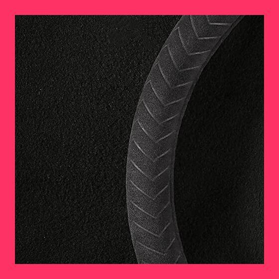 SEKIDAR ハンドルカバー 通気性がよい ステアリングカバー 滑らない 手触