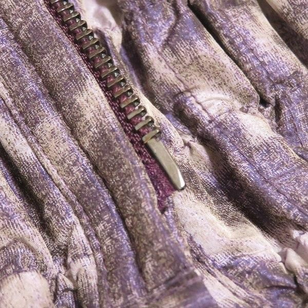 wnc イタリヤ 伊太利屋 ジャケット ブルゾン 9 紫系 フォックスファー