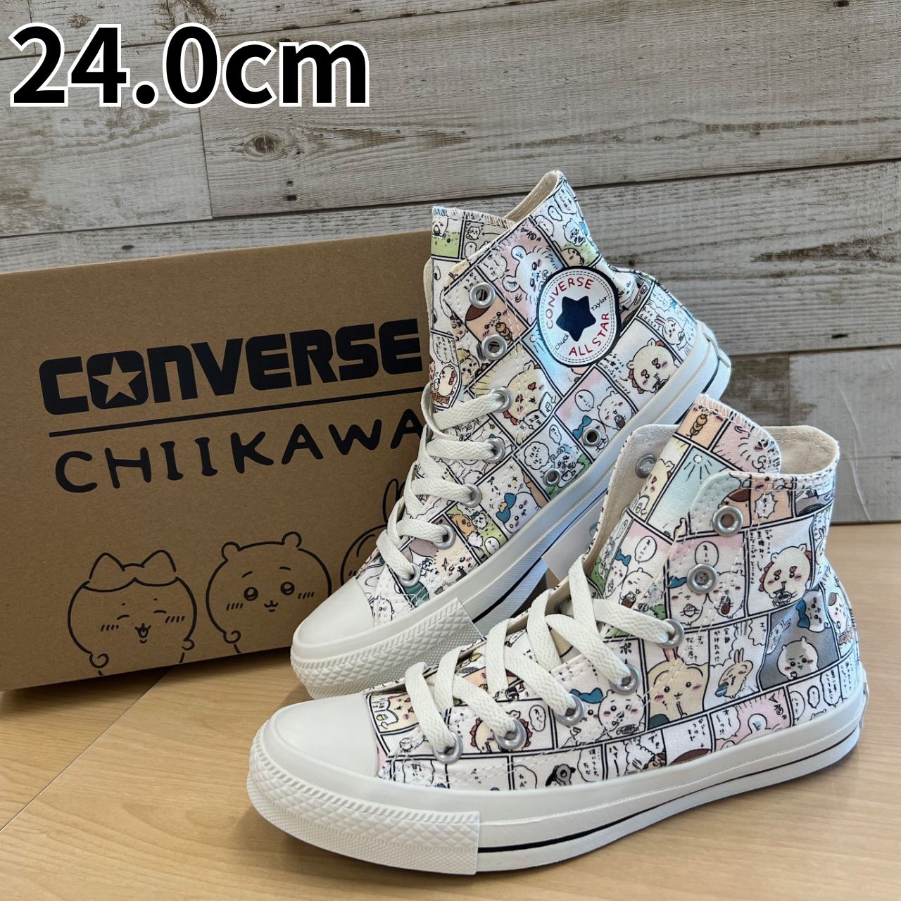 コンバース オールスター ちいかわ コラボ CONVERSE ALLSTAR CM HI 
