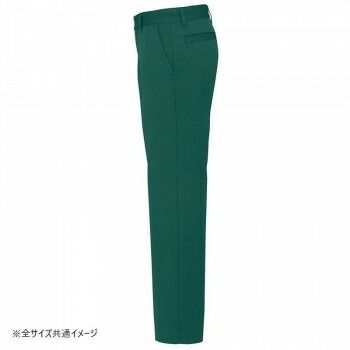 アイトス ストレッチパンツ 男女兼用 ディープグリーン S 50501