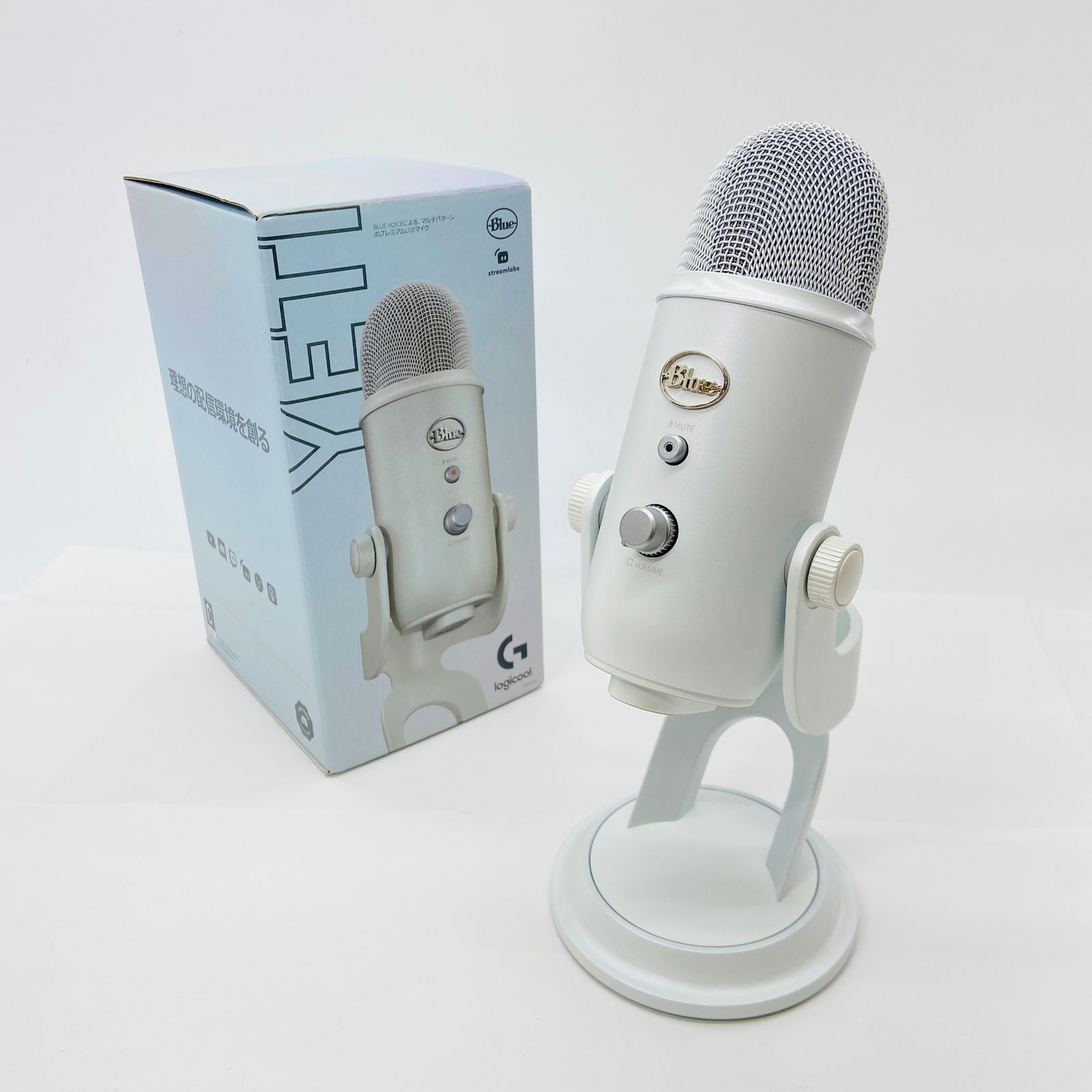 ロジクール G Blue Yeti BM400BK USB コンデンサーマイク Logicool G
