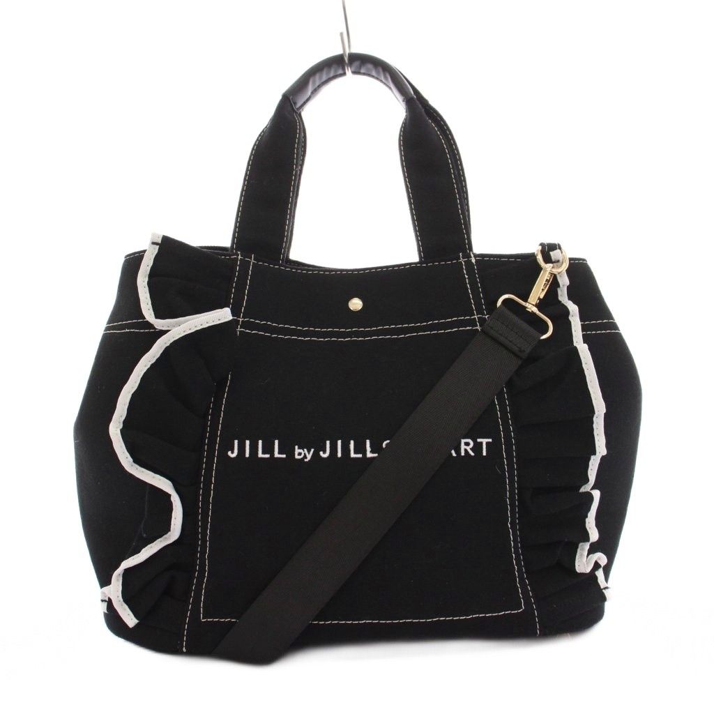 新品 JILL by JILLSTUART 2wayトートバッグ ブラック　黒 JILL by STUART 「JILL STUART」 2WAYバッグ FREE ブラック