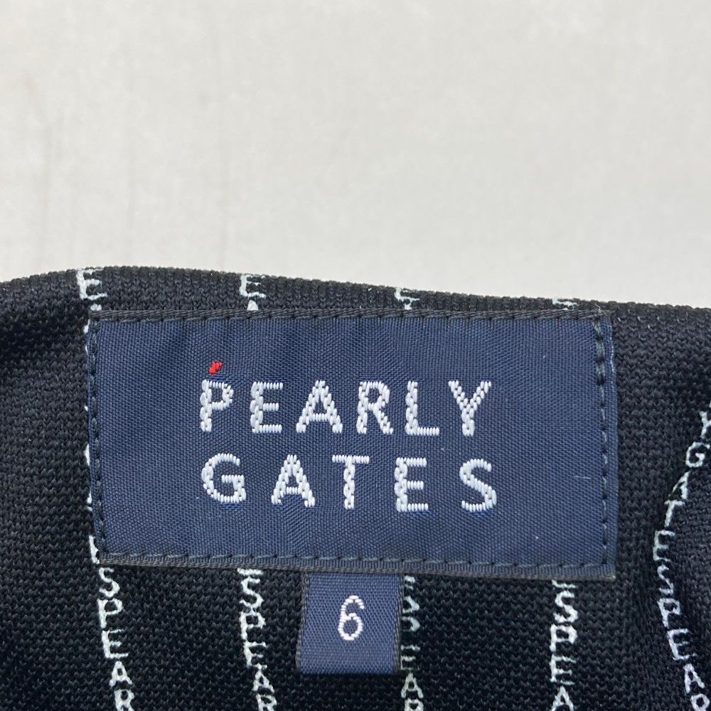 パーリーゲイツ　総柄ポロシャツ　2023モデル　サイズ6 サイズ：6 PEARLY GATES パーリーゲイツ 2023年モデル 半袖