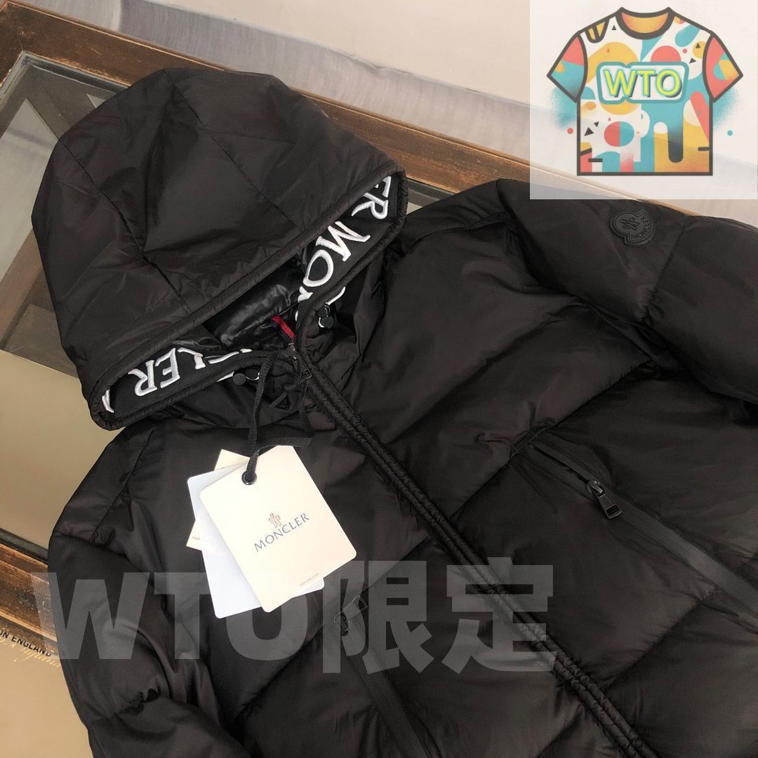 モンクレールダウン　MONCLER MONCLER モンクレール フード フルジップ ダウンジャケット
