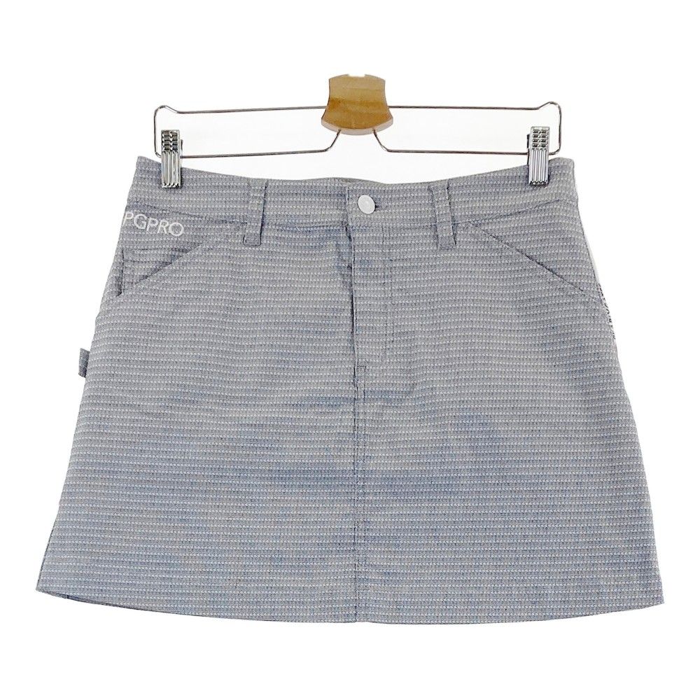 サイズ 2 PEARLY GATES パーリーゲイツ 2025年モデル ストレッチスカート PG総柄 ネイビー系 240101284118 ゴルフウェア レディース ストスト