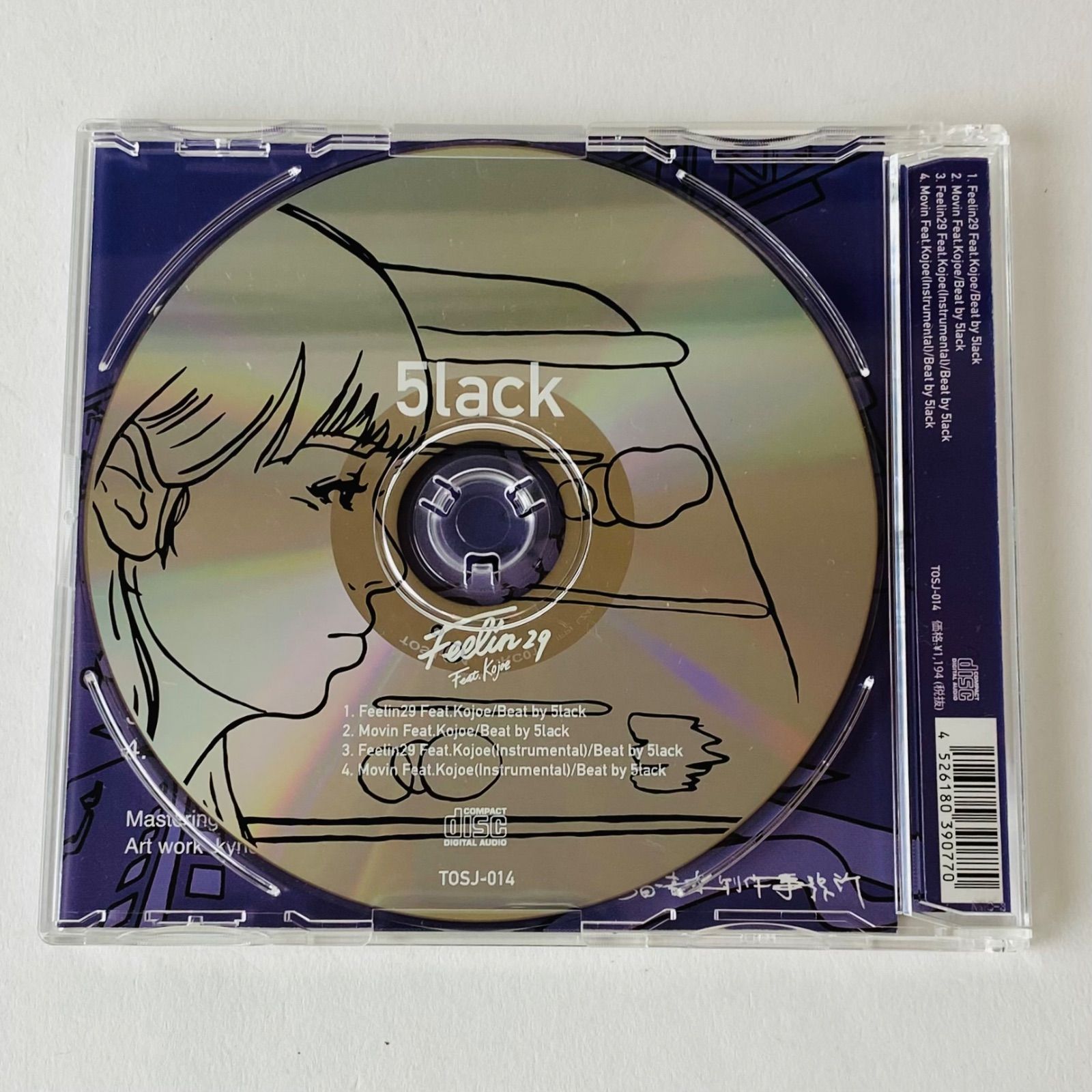 5LACK / Feelin29 Feat.Kojoe TOSJ-014 [N9]【CD】 - メルカリ