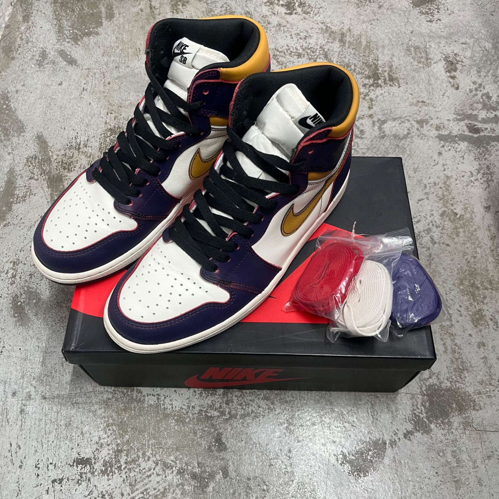 NIKE SB Air Jordan 1 Retro High La To Chicago エルエー トゥー 