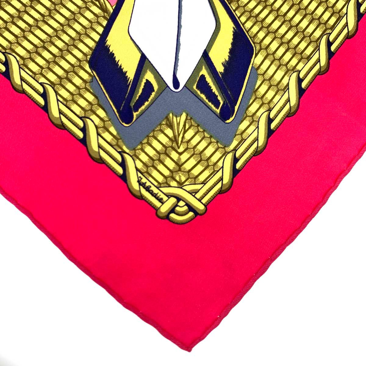 HERMES カレ90 VOITURES PANIERS シルク スカーフ スカーフ エルメスHERMES カレ90 VOITURES PANIERS - soracoya