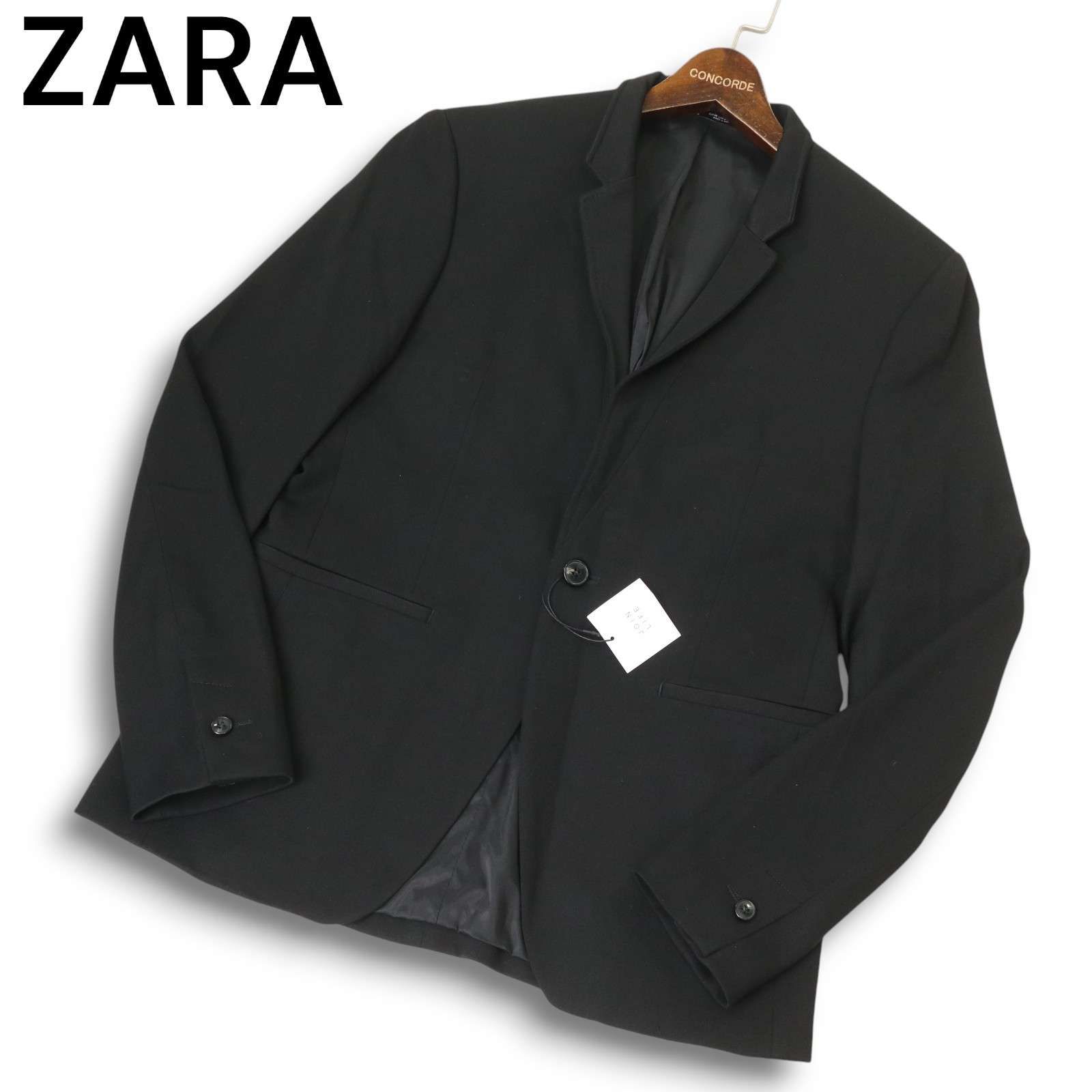 新品 未使用】 ZARA ザラ マン 現行タグ☆ 秋冬 1B アンコン 