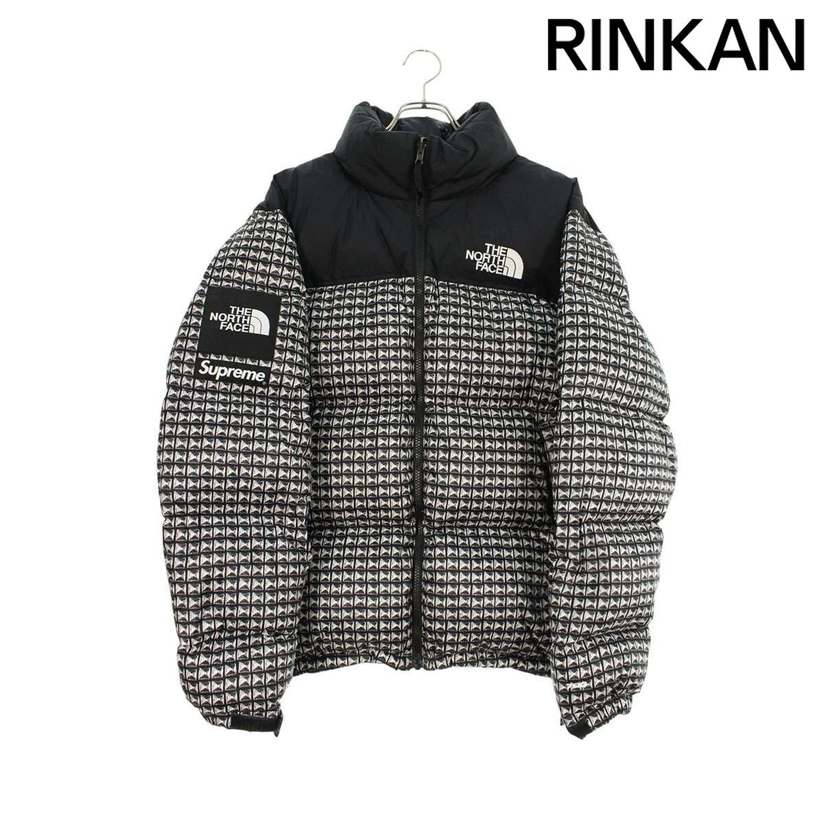 シュプリーム 21SS Studded Nuptse Jacket スタッドヌプシダウンジャケット メンズ M