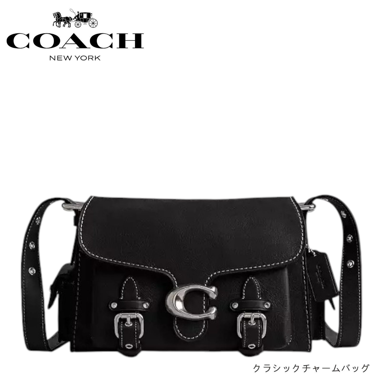 新品】 COACH コーチ カーゴタビー ワークウェア ソフトタビーレザー  