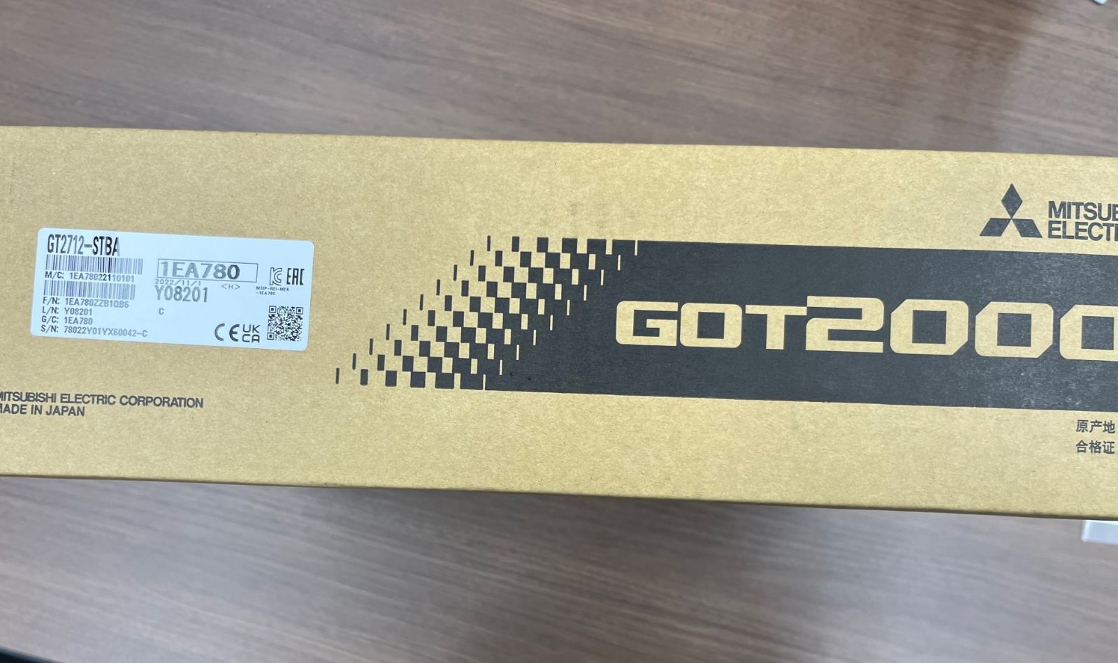 新品】三菱電機 タッチパネル GOT2000 GT2712-STBA - メルカリ