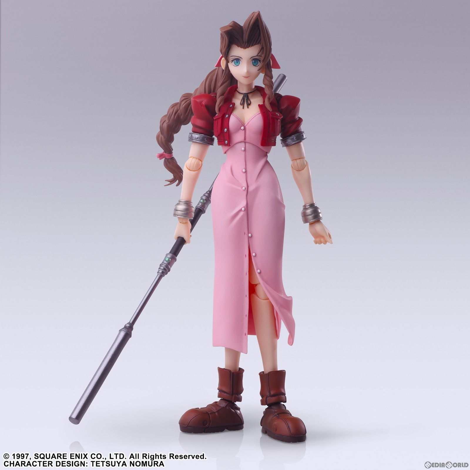 初版 証明書交換券付属 エアリス ファイナルファンタジー VII ブリングアーツ 証明書交換券付属 BRING ARTS(ブリングアーツ) エアリス・ゲインズ