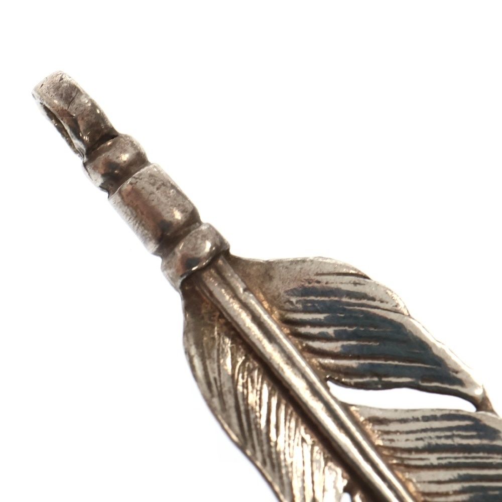 REDMAN (レッドマン) メタル付き 大フェザー 右向き シルバー/ゴールド