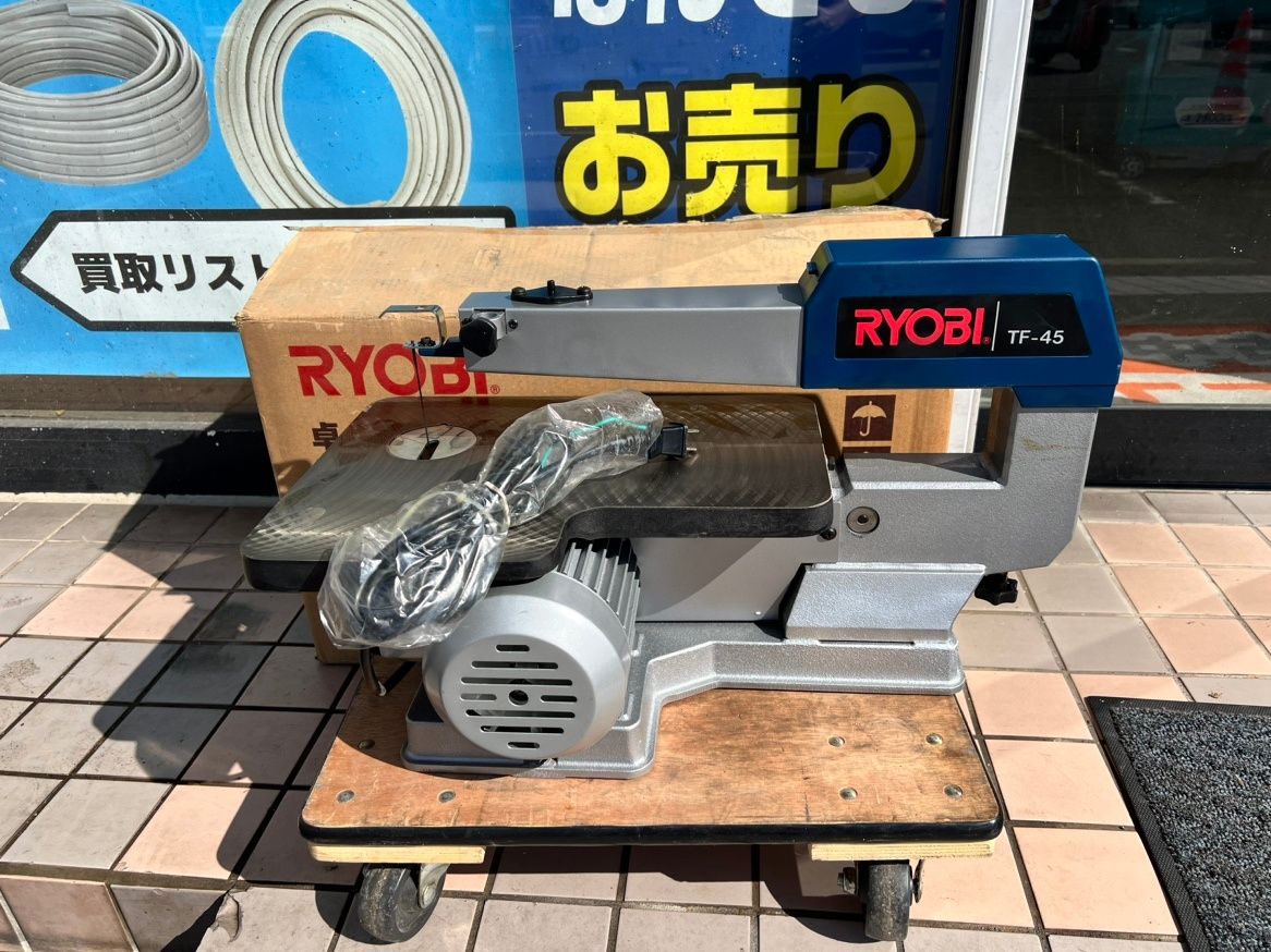 ♥に近い RYOBI|リョービ 卓上糸ノコ盤 TF-45 IT18L3G36NB6 エコツール知立店 M02