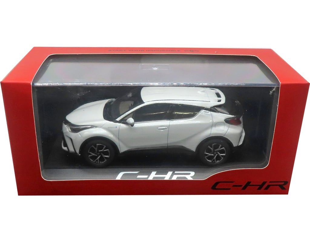 箱付き】トヨタ C-HR カラーサンプル 色見本 ミニカー 8色セット 2025