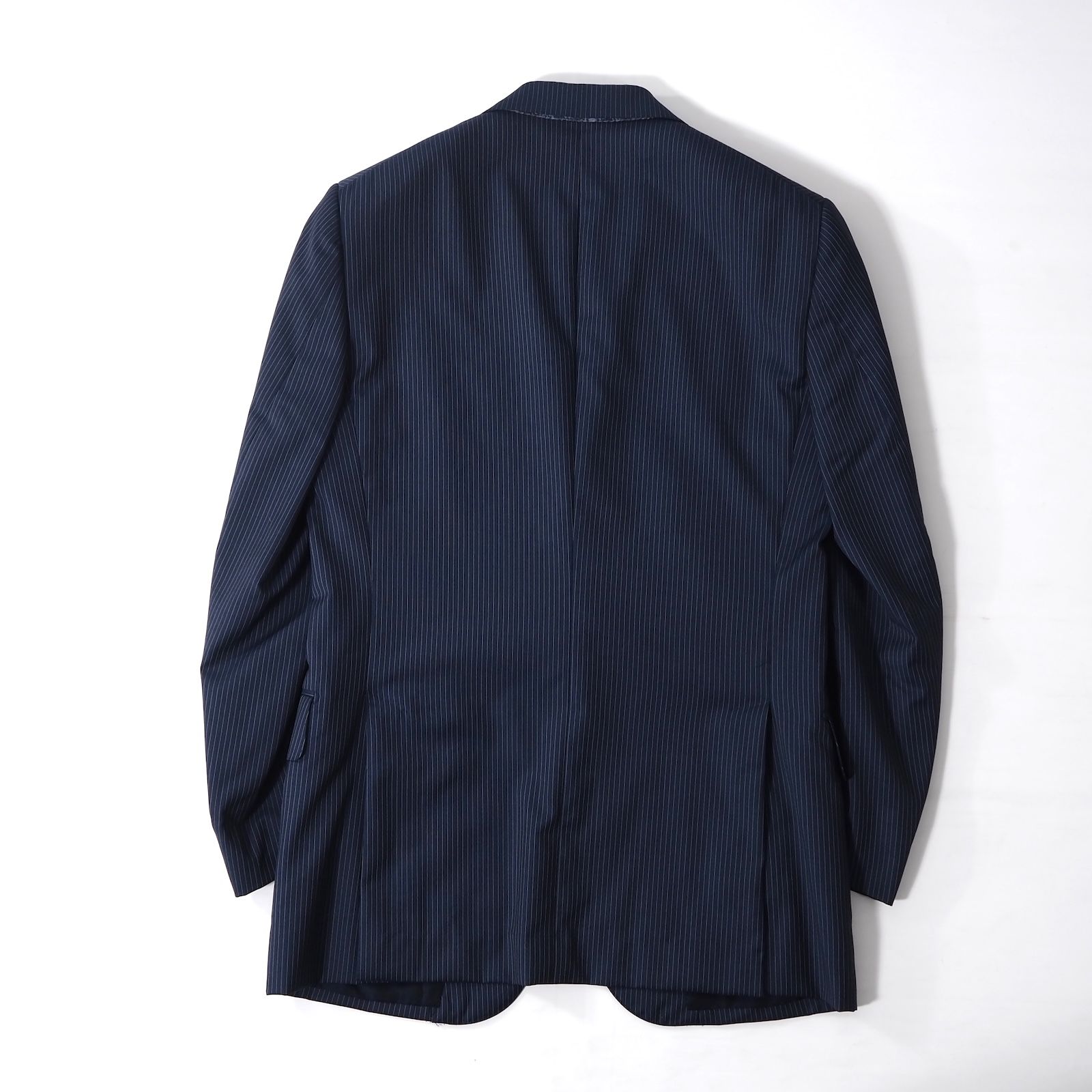 △良品 イザイア ISAIA イタリア製 ウール セットアップ スーツ