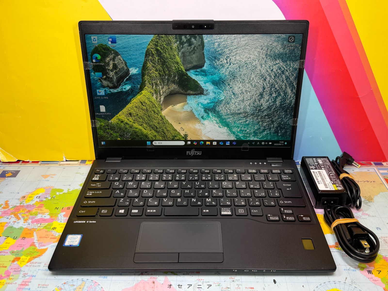 i7・16GB 富士通 美品 U939/B Office2024 ノートPC 富士通 LIFEBOOK