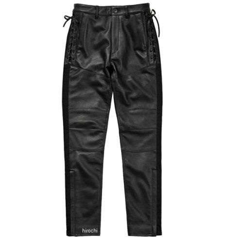4営業日で発送 ロッソスタイルラボ Rosso StyleLab ROP-62 レースアップレザーパンツ BLACK M 品番 ROP-62 BLACK M