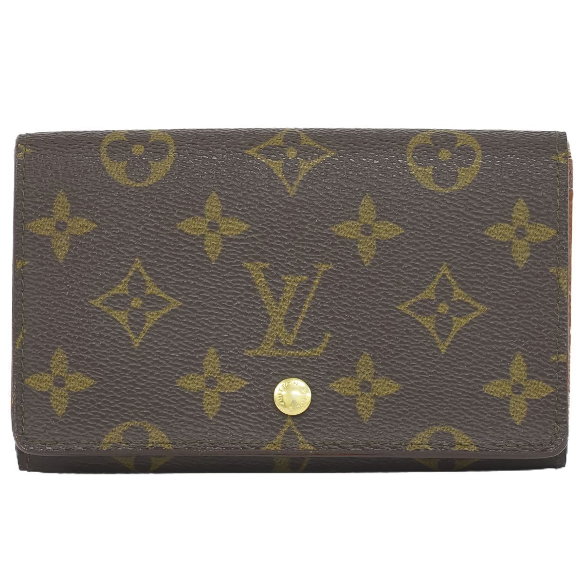 本物 ルイヴィトン LOUIS VUITTON LV ポルトモネ ビエ トレゾール