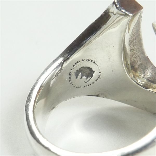 Size【11号】 RATS ラッツ HORSE SHOE RING SILVER ホースシュー