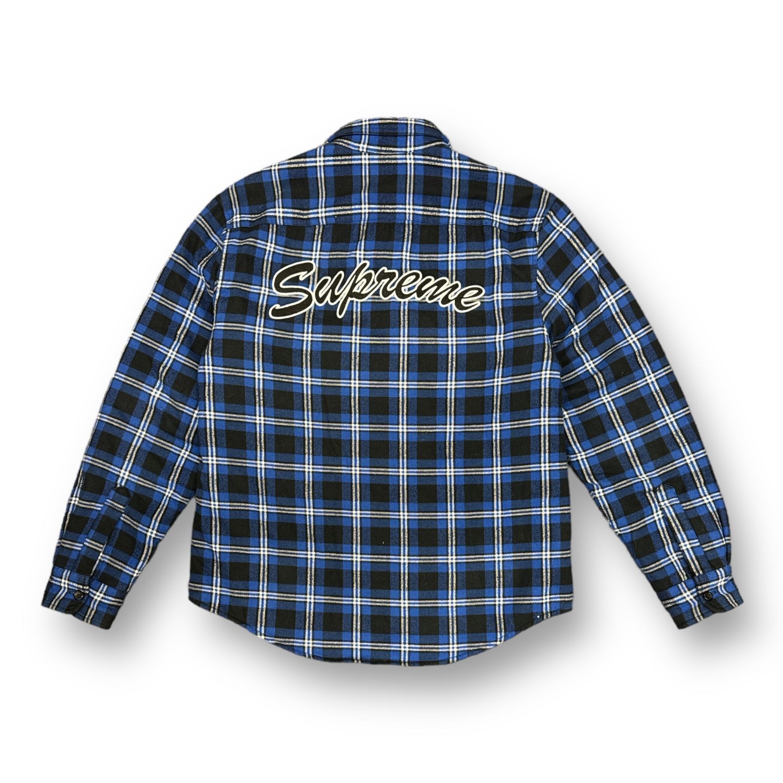 国内正規 SUPREME 19AW Arc Logo Quilted Flannel Shirt キルティング ...