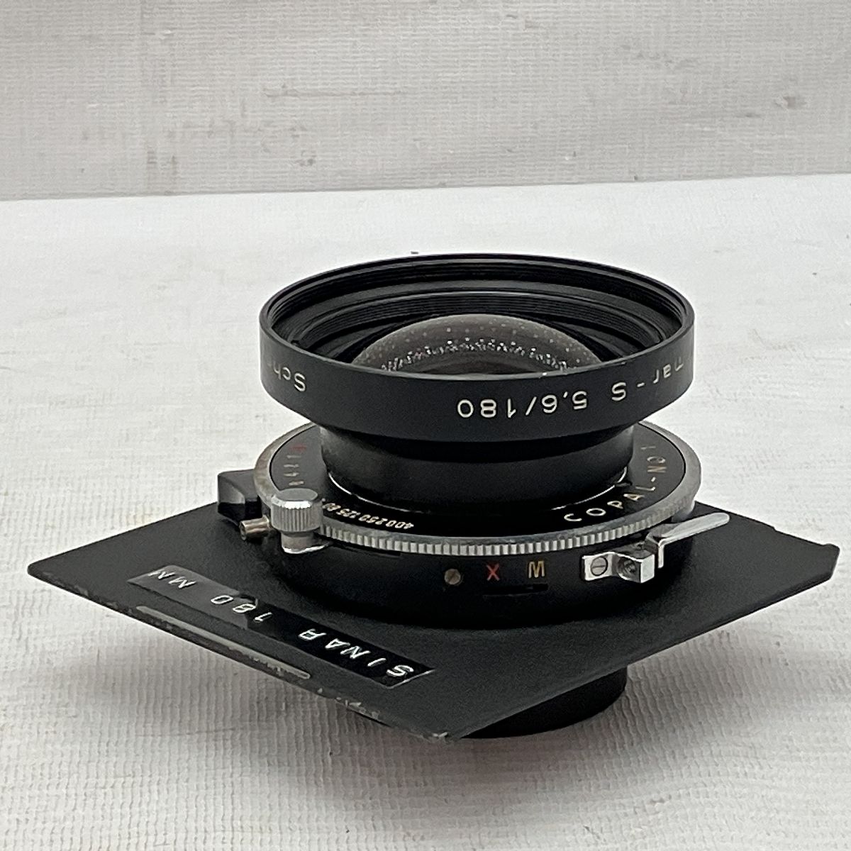 □ シュナイダー ジンマー 180mm F5.6 レンズ フィルムカメラ