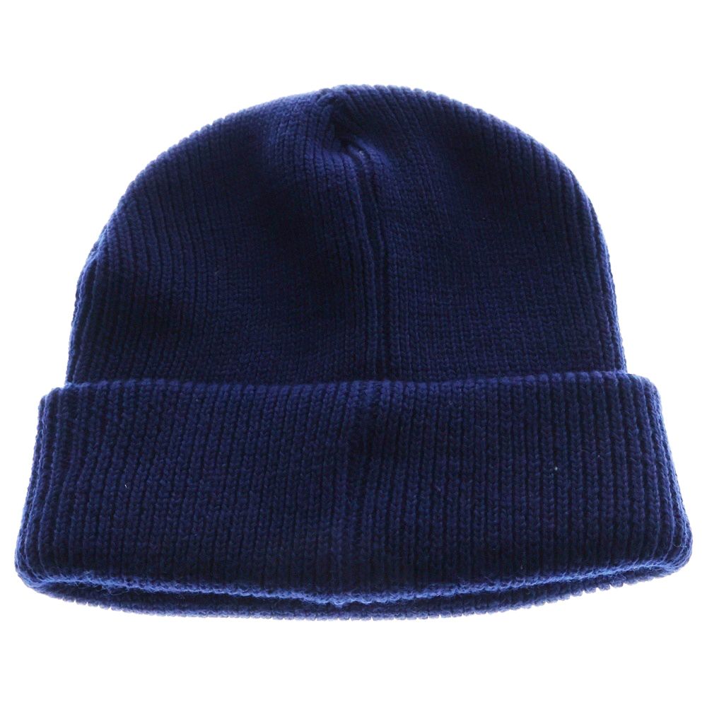 SAINT MICHAEL / 24AW/ニットキャップ/--/ウール/ネイビー/メンズ/SM-YS1-0000-083 SAINT MICHAEL (セントマイケル) 24AW SAINT KNIT CAP ロゴニット