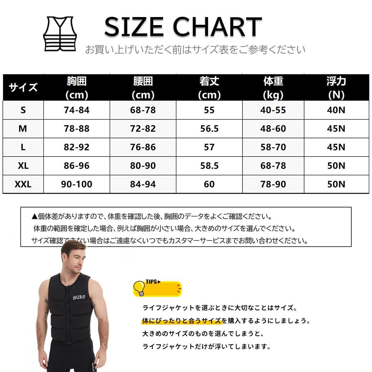 SKY ライフジャケット フローティングベスト ネオプレーン素材