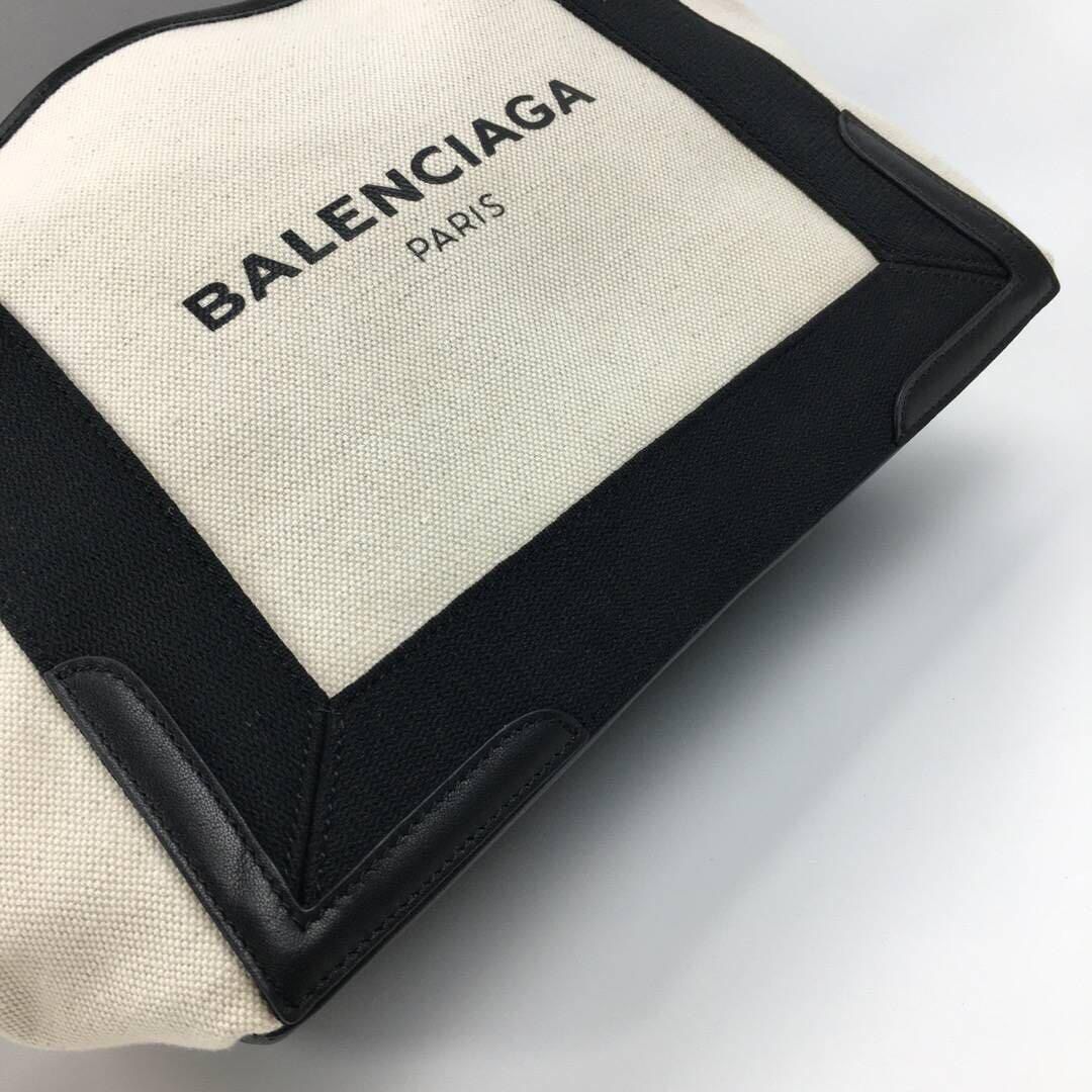 BALENCIAGA NAVY CABAS トートバッグ S - メルカリ