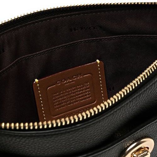 コーチ COACH バッグ ショルダーバッグ レディース 斜めがけ ポリー ブランド 大人 軽量 2way 革 本革 黒 ブラック POLLY  CROSSBODY C3376 - メルカリ