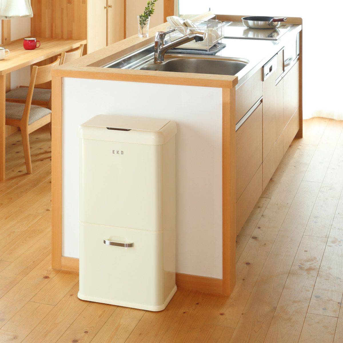 LIXIL リクシル ゴミ箱 ダストボックス 3点セット （家庭用ゴミ