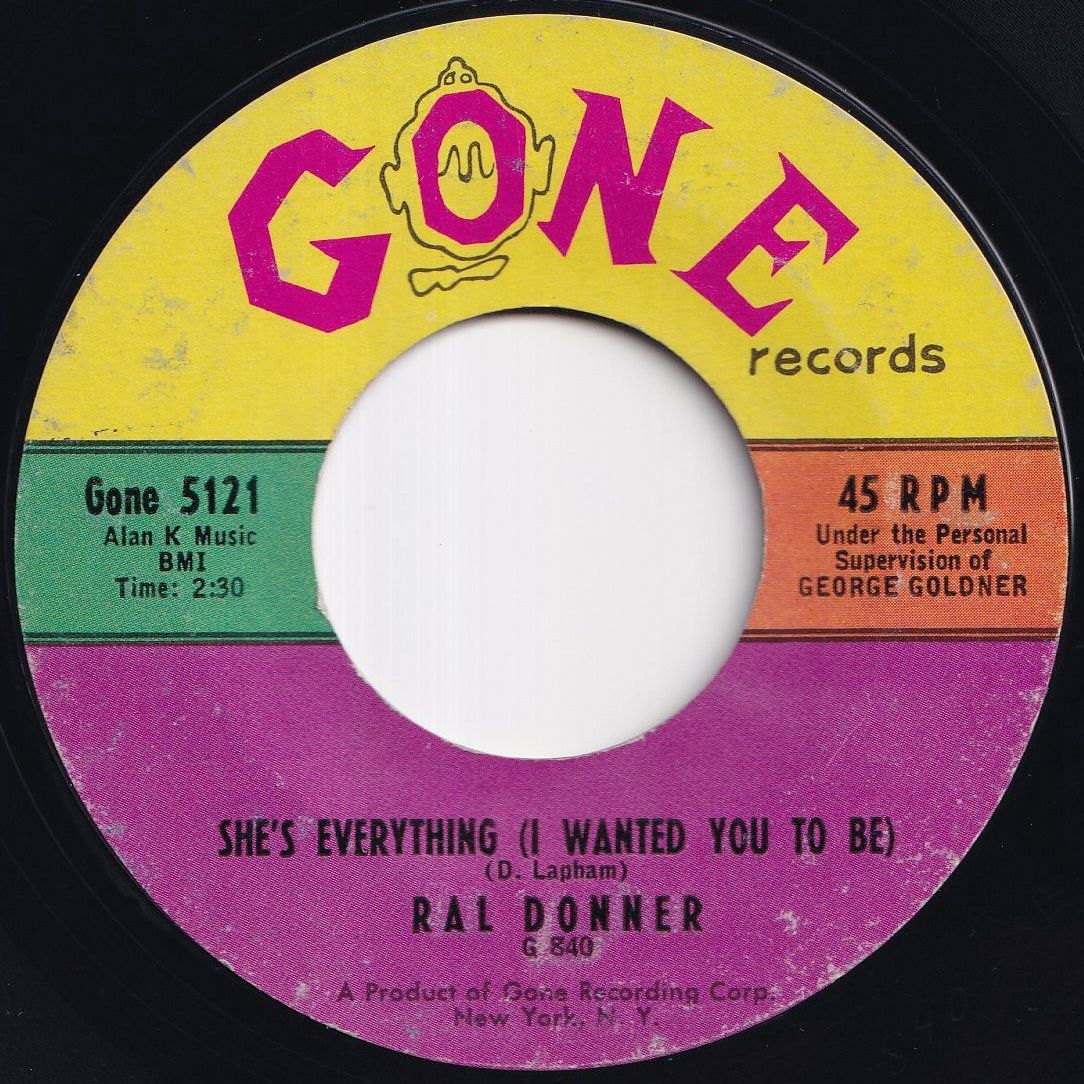 Ral Donner She's Everything (I Wanted You To Be) / Will You