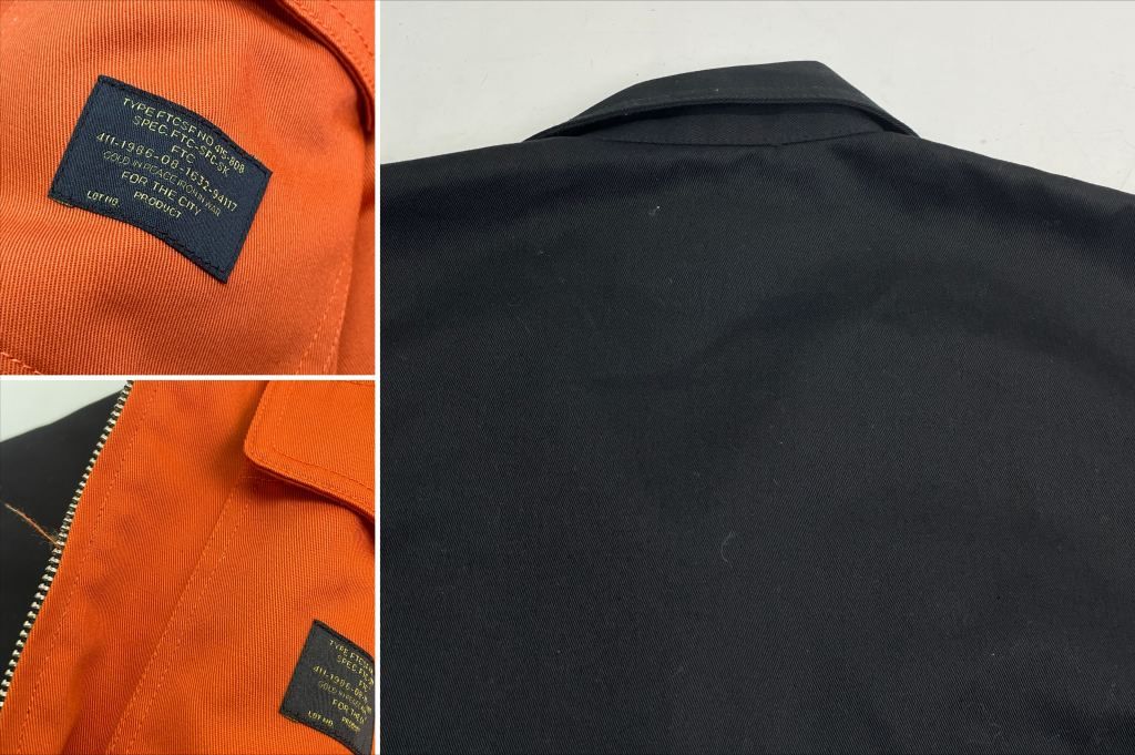 リバーシブルジャケット ブラック