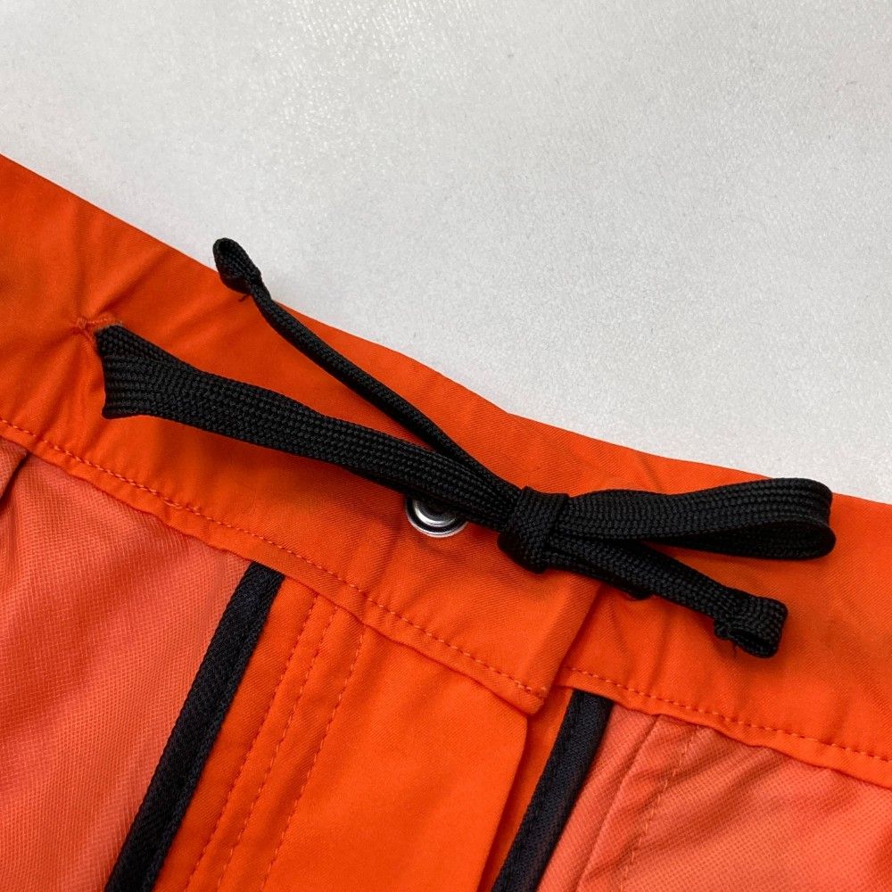 サイズ：L DESCENTE GOLF デサントゴルフ レインパンツ オレンジ系