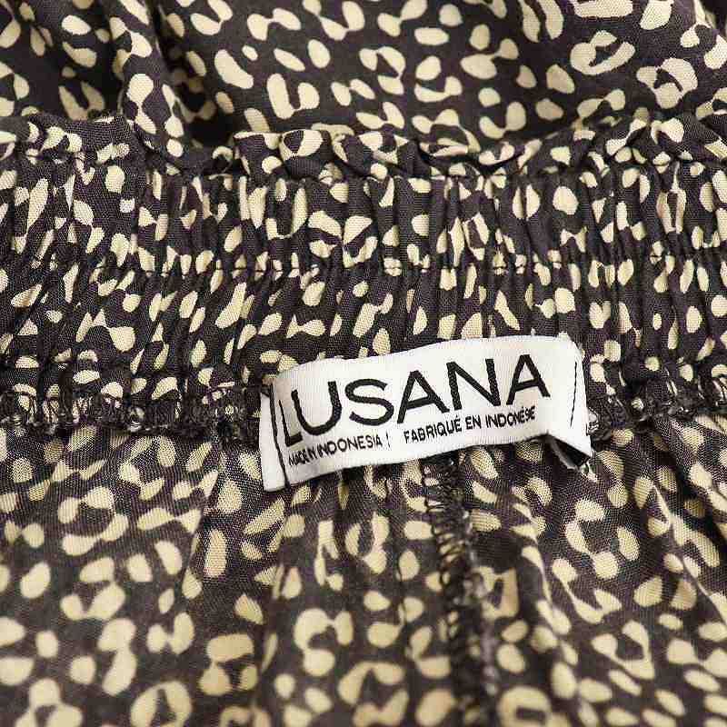 ルサナ LUSANA CICI PANTS NO TRIM SLATE パンツ ワイド
