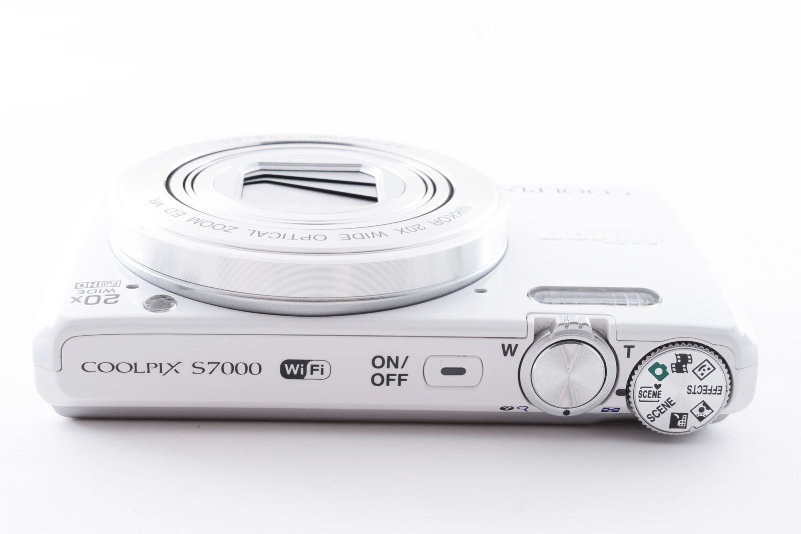 ☆極上品☆ニコン NIKON COOLPIX S7000 ホワイト コンパクト ☆極上品☆ニコン NIKON COOLPIX S7000 ホワイト コンパクト