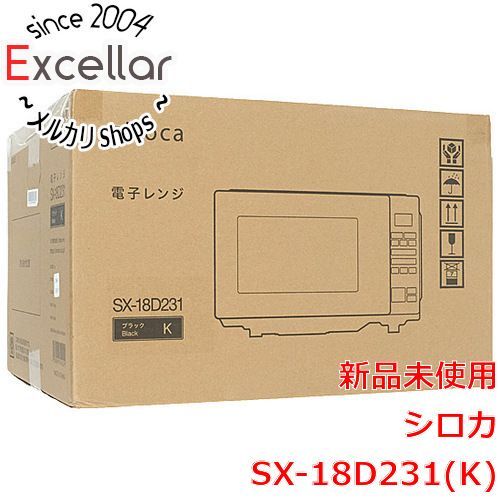 bn 11 siroca 電子レンジ SX-18D231 K ブラック