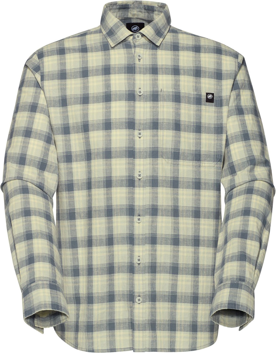 マムート MAMMUT アウトドア TROVAT SUMMER LONGSLEEVE SHIRT AF MEN 101501600 1299 SILVERSAGE-ALVA