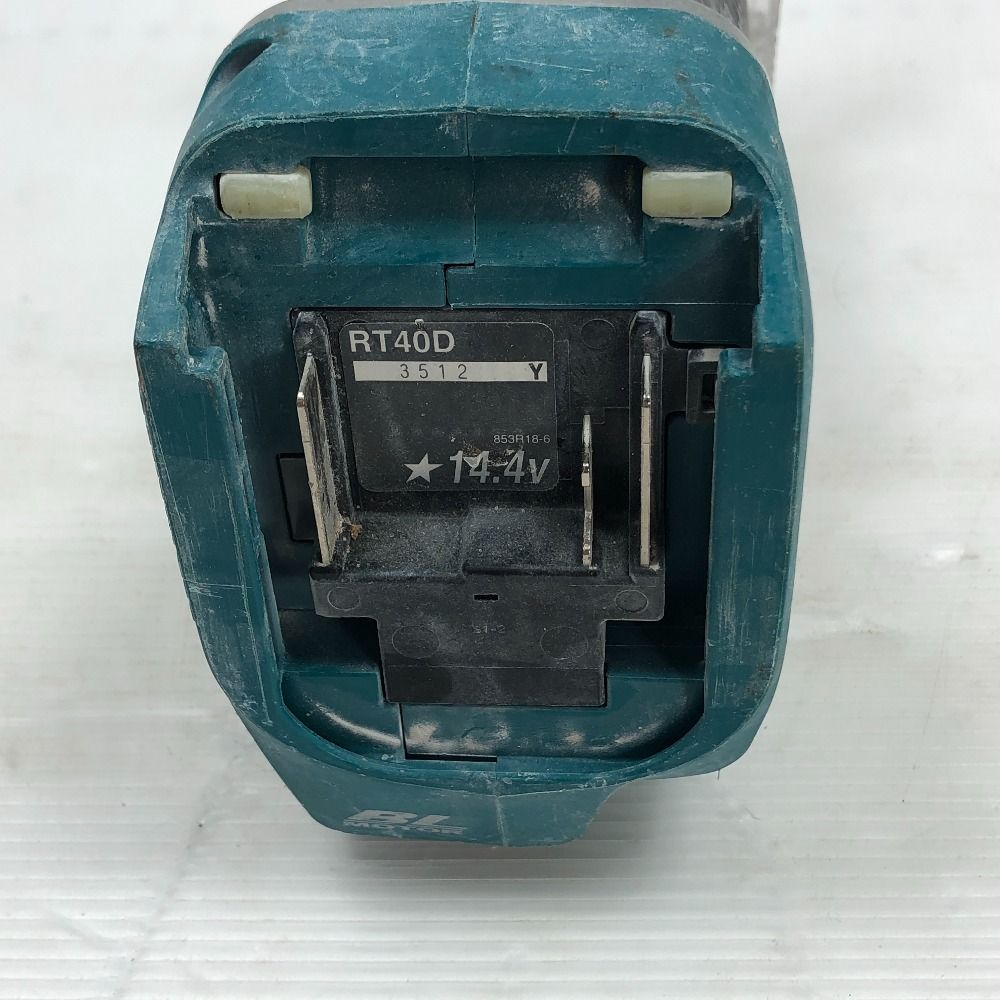 ◇◇MAKITA マキタ 電動工具 トリマー 本体のみ コードレス式 RT40D ブルー