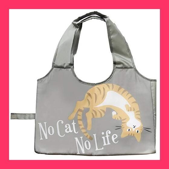 【スタッフおすすめ！】大西賢製販 Abeille レジかごバッグ チャトラ グレー ネコ ARA-2002