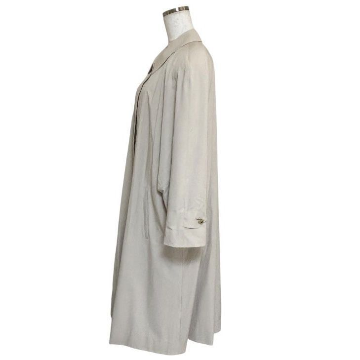 ステンカラーロングコート スプリングコート