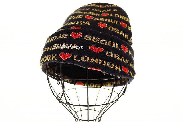シュプリーム SUPREME 24AW HEARTS BEANIE ハート ロゴ ビーニー