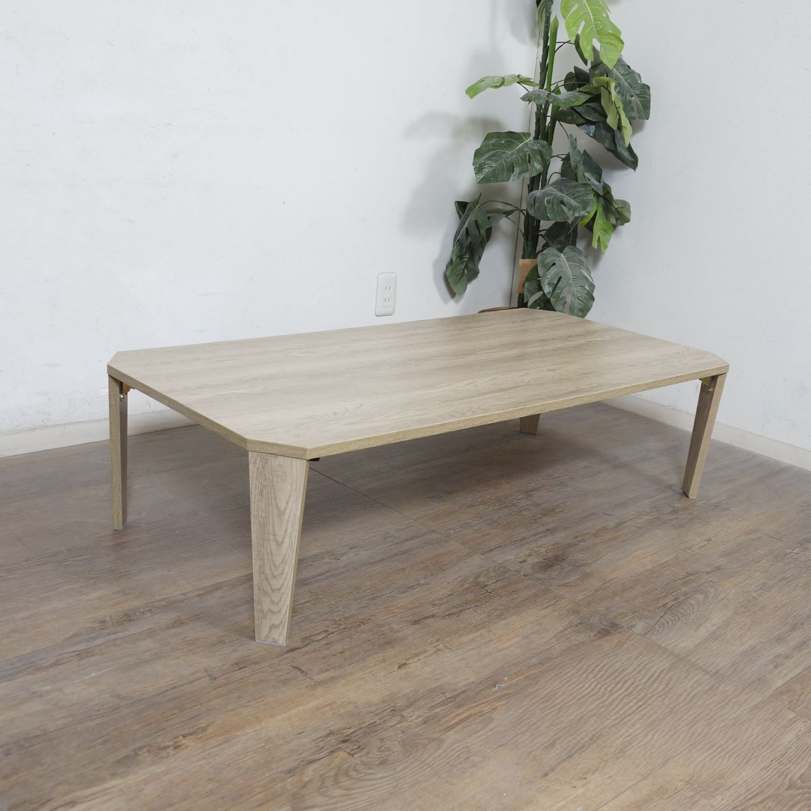 送料無料 Y 【新品】古木調 折りたたみテーブル ヴィンテージ風 幅