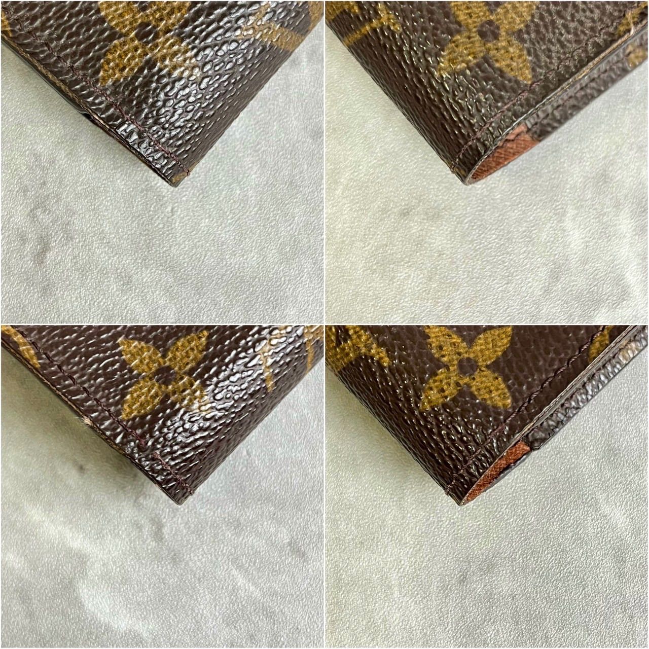 ✨良品✨ LOUISVUITTON ルイヴィトン シガレットケース タバコケース エテュイ モノグラム 総柄 ロゴ型押し PVCレザー ユニセックス  メンズ レディース ブラウン 茶色 - メルカリ