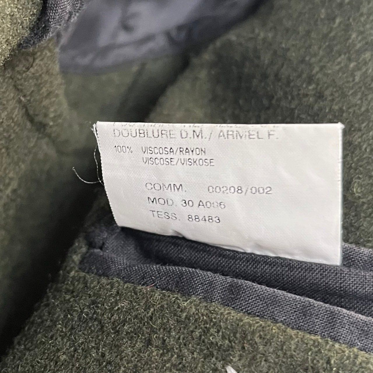Maison Martin Margiela メゾンマルタンマルジェラ 00AW ウール