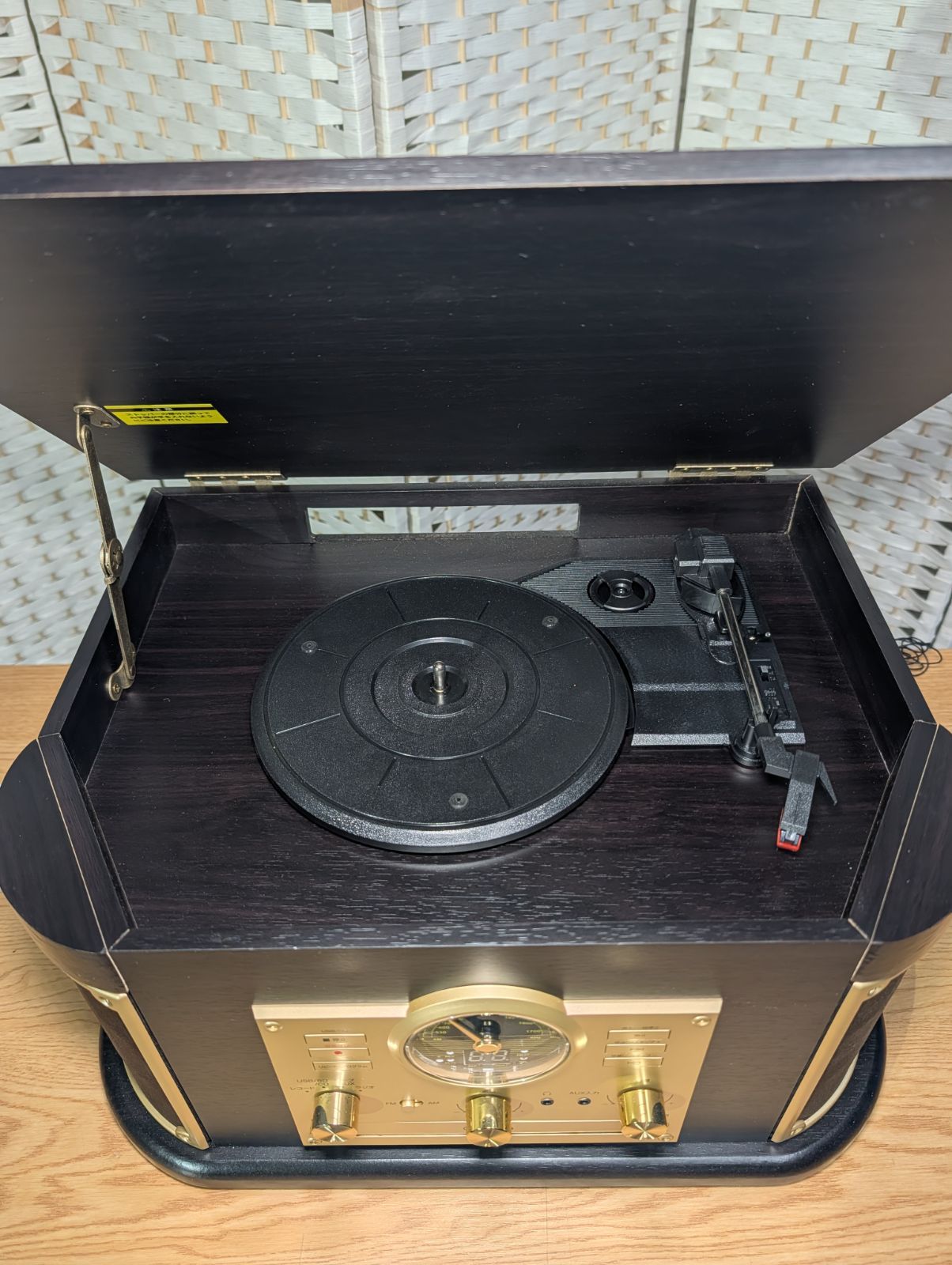 ヤマゼン MRP-M100CR-DB マルチレコードプレーヤー 正規 品