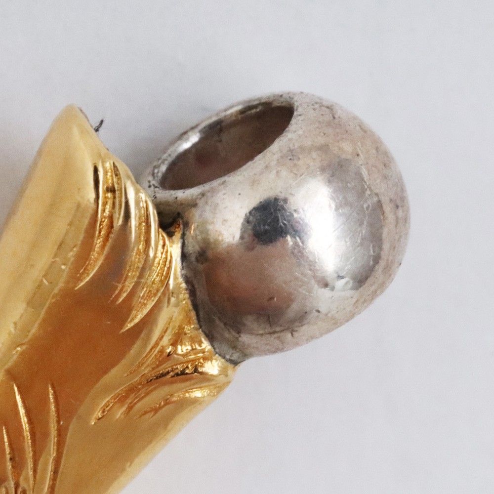 カエルです　鷲見太郎 k18イーグルフェイスビーズ Lサイズ 2個セット カエルです 鷲見太郎 k18イーグルフェイスビーズ Lサイズ 2個セット